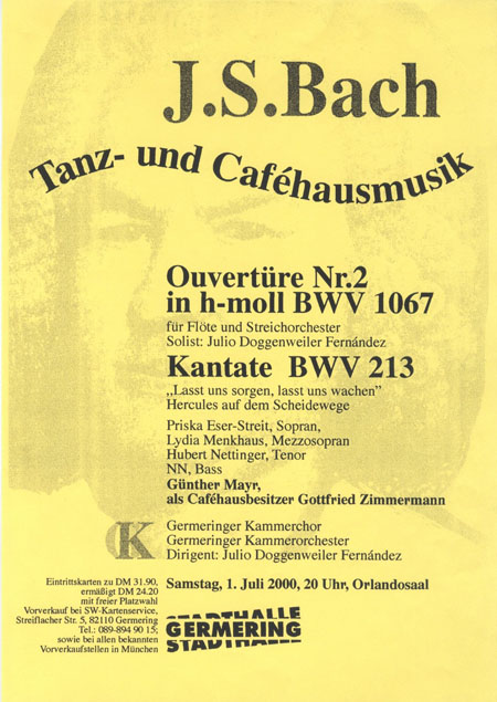 Plakat Caféhausmusik