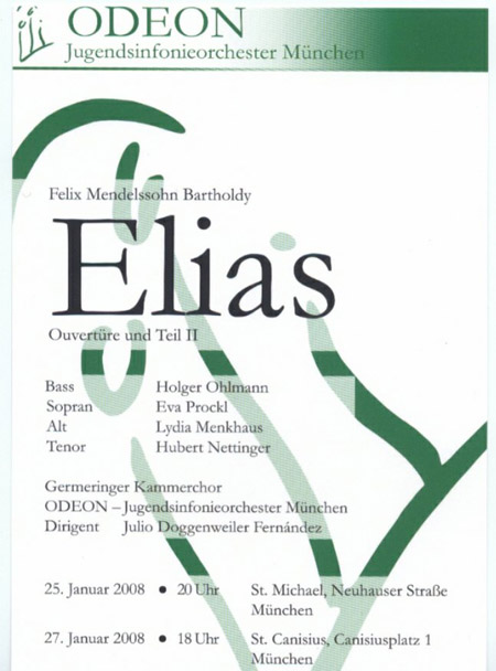 Plakat Elias 2008